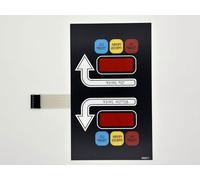 112559 - Interruptor de panel de control de panel táctil OPL con señal de flecha para secadora americana/ADC modelo AD320/AD330 teclado de membrana