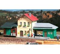 11331 Auhagen Ho Estación Secundaria Con Inventario Productos Kit de Montaje