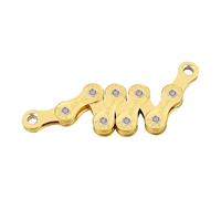 114/116 Links - Cadena de eslabones perdidos de repuesto para bicicleta de montaña, cadena de bicicleta de carretera, ligera, hueca, duradera, accesorios de ciclismo