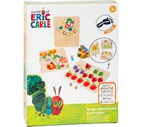 11431 La oruga glotona, Juego de colores, de madera, small foot, juguete educativo, Juguetes para viajar , color/modelo surtido