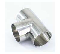 114mm O/D 304 Stainless Steel Weld Tee Connector Pipe Fitting