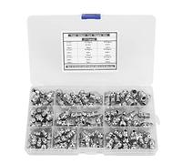 115pcs Grease de acero Ajuste de pezón Zerk anti corrosión anti m6 x 1 m8 x 1 m10 x 1 lote tamaño pequeño