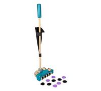 11735 Aspiradora de Juguete para Empujar, small foot, Madera, Juego de rol para niños a Partir de 18 Meses.