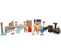 11742 Set Muebles Modernos para Casas de muñecas, Small Foot, Madera, plástico, Acc. Casas muñecas, a Partir de 3 años.