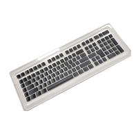 117keys - Tecla coreana/rusa de PBT retroiluminada, perfil OEM para teclados mecánicos retroiluminados, teclado coreano/ruso PBT