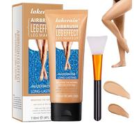 118 ML Water-proof Leg Makeup, Leg foundation for Tattoo, Scars, Varicose Veins, Waterproof Makeup Cover Cream for Leg and Body (Medium Shine)