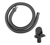 11830 - Manguera de inflado de repuesto para manguera de aire Intex Pure Spa, tubo de inflado portátil con adaptador de bomba 12773, color negro