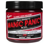 Manic Panic - Infra Red Classic Creme Vegan Cruelty Free Red Semi Permanent Hair Dye 118ml
