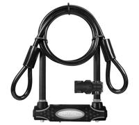 11Cm Acero Templado Bicicleta U 21Cm Grillete 1.2M X 10mm Trenzado Cable de