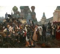 11CT Kits De Punto De Cruz Famosa Pintura Al Óleo，La Mañana De La Ejecución De La Guardia Pretoriana Kit De Bordado Con Estampado De Punto De Cruz Contado, Juego De Manualidades De Borda 30x40cm