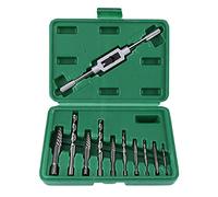 11PCS Extractores de Tornillos HSS Extractor de Tornillos Dañados Juego de Extractores de Taladro de Tornillos Rotos Tornillos Herramienta de Extracción Extraída con Caja