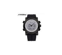(11S9368G05)Reloj de pulsera deportivo SINOBI para hombre, cronógrafo digital de cuarzo con 2 movimientos,