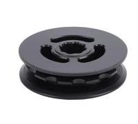 11T Nylon Bike Guide Wheel Chain Tensioner Pulley for Folding Bike Drivetrain Accessory Smooth Chain Movement Quiet Operation (10MM)