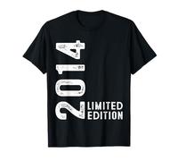 11th Birthday Gifts For Boy Girl 11 Years Old Vintage 2014 Camiseta