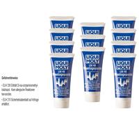 11x Liqui Moly 50g Lm 48 Pasta de Montaje Tubo Plástico Wolframdisulfid-Paste