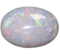 12.00 Ratti Opal Stone Certified Natural Fire Oval Shape Aaa+ Super Quality Astrological Australian Opal Loose Gemstone For Men And Women'S-B0BTCK3JTC, Plata, Zafiro sintético