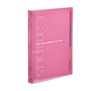 12,00Kokuyo Binder Notebook B5, 26 anillos, apertura con interruptor, capacidad 100 hojas, fabricado en Japón (Rosa P333P)