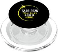 12.08.2026 Eclipse Solar Total Peñafiel PopSockets PopGrip para MagSafe