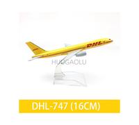 (12) 1:400 Modelos de aviones Airbus Boeing 747 A380 Modelo de avión Modelo de aeronave Metal Aviones