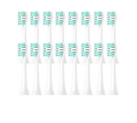 12/16/20/30PCS,Compatible Con Philips,HX6064 Cabezales De Repuesto For Cepillo De Dientes Sonic Electric Vacuum DuPon Cepillo De Dientes Cabezales De Cepillo De Cerdas Suaves(16pcs)