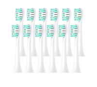 12/16/20/30PCS,Compatible Con Philips,HX6982 Cabezales De Repuesto For Cepillo De Dientes Sonic Electric Vacuum DuPon Cepillo De Dientes Cabezales De Cepillo De Cerdas Suaves(12pcs)
