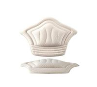 12/16 Uds zapatillas de deporte plantillas muy adhesivas parche almohadillas enteras for Protector talón for zapatos tamaño ajustable antidesgaste mujer hombres Para Grandes(L-Beige,16pcs)