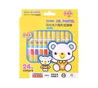 12/18/24/36 - Crayón lavable de colores para niños pequeños, colorido con forma hexagonal para dibujar, colorear, garabatear