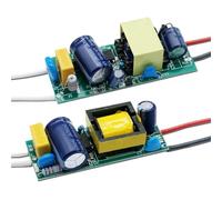 12-18W 18-25W 25-36W LED Driver Power Supply Unit Bare Board 350mA LED Spot Light Strip Light Bulb DIY Lighting Transformer(12-18W DC36-65V)