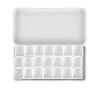 12/21/24/45 Cuadrículas vacías for acuarela, bandejas for óleo, caja de almacenamiento hierro, paletas artistas, suministros arte Para Gouache, Acuarela y óleo(21grids 2ml pans)