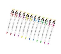 12/24/36 bolígrafos con versículos de la Biblia con temática de bolígrafo rectificable para oración diaria, diario, tomar notas y lápices religiosos