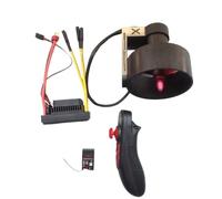 12-24 V Single Underwater Brushless Thruster (5 kg Thrust) with 6-CH Remote, 70A ESC Included for Unmanned Boat/Kayak (T plug-right CW)
