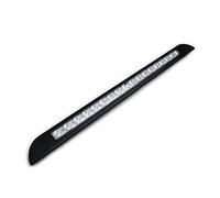 12-28VDC RV LED Toldo Porche Luz Impermeable Autocaravana Caravana Interior Lámparas de Pared Barra luz Van Camper Lámpara Exterior,Ahorro de Espacio Compacto(Nero)