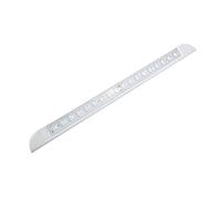 12-28VDC RV LED Toldo Porche Luz Impermeable Autocaravana Caravana Interior Lámparas de Pared Barra luz Van Camper Lámpara Exterior,Ahorro de Espacio Compacto(Bianco)