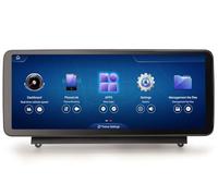12,3" 2K Pantalla Android 14 Qualcomm 8 Core 8+128GB Radio de Coche GPS Navegador para Mercedes-Benz Clase C W204 S204 NTG 4.0 Carplay DSP Bluetooth 5.1 A2DP WiFi Canbus