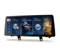 12,3" HD Qualcomm 8-Core 8GB+128GB Android 14 Radio Coche Bluetooth GPS Navegador para BMW X5 F15 (2014-2017) NBT Soporta IPS Pantalla táctil iDrive CarPlay Android Auto WiFi 4G Canbus iDrive DSP USB