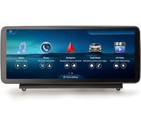 12,3" Pantalla Android 16 Qualcomm 8-Core 8GB+128GB Radio Coche Bluetooth GPS Navegador para Mercedes Benz Clase C W204/S204 NTG 4.0 Sistema IPS Wireless CarPlay Android Auto WiFi 4G DSP 2K CANBUS
