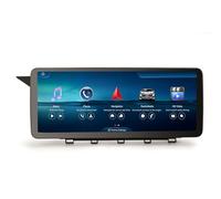 12,3" Pantalla Qualcomm Android 14 8-Core 8GB+128GB Radio Coche Bluetooth GPS Navegador para Mercedes-Benz Clase GLK X204 2009-2012 NTG 4.0 Sistema IPS CarPlay Android Auto WiFi CANBUS Dab+DSP OEM 2K