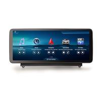 12,3" Pantalla Qualcomm Android 14 8-Core 8GB+128GB Radio Coche Bluetooth GPS Navegador para Mercedes Benz Clase C W204/S204 NTG 4.0 Sistema IPS Wireless CarPlay Android Auto WiFi 4G DSP 2K CANBUS
