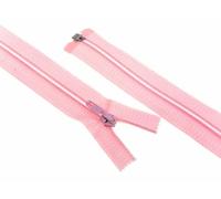 12 "/30 cm nailon Auto-Lock extremo abierto cremallera color rosa - por solo con cremallera