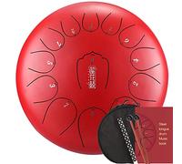 12.5 Pulgadas 13 Notas C Llave De Lengua De Acero Para Tambor, Para Conciertos, Meditación, Yoga, Curación Mental, Con Bolsa De Transporte, 2 Palillos, Libro De Tutoriales, Pegatinas De Notas