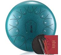 12.5 Pulgadas 13 Notas C Llave De Lengua De Acero Para Tambor, Para Conciertos, Meditación, Yoga, Curación Mental, Con Bolsa De Transporte, 2 Palillos, Libro De Tutoriales, Pegatinas De Notas