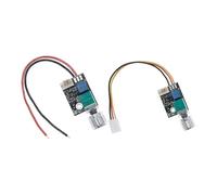 12-60V 25kHz 4-Wire Motor Fan Speed Controller 3A Compact Regulator for Cooling Systems & Industrial Equipment Manual Speed Controller for Industrial Fan