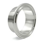 12.7-108mm 0.5 "0.75" 1 "2" 3 "4" SS304 Stainless Steel Sanitary Clamp Joint Quick Connect Flange Chuck End Welded Pipe Fitting,SS316,45mm Ferrule64