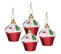 12 adornos de bolas navideñas, molde para pasteles, adornos para árbol de Navidad