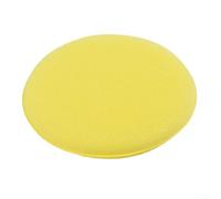 12 almohadillas de cera de espuma para coche, aplicador de esponja de vehículo, pulido y limpieza de pintura, esponjas amarillas de 100 mm, compatibles con coches y bicicletas
