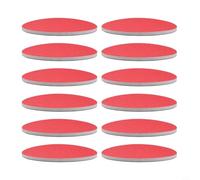 12 almohadillas de preparación de bolas de bolos con espuma de grano 500, 1000, 1500, 2000 y 3000 para rejuvenecimiento y brillo (12 unidades 500)