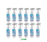 12 ambientadores Due Profumatore Bifase Ambiente Turchese, ambientador perfumado en aerosol, 500 ml + llavero Beni Culinari gratis