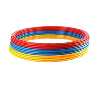 12 anillos de entrenamiento de fútbol, entrenamiento deportivo, agilidad, anillo de velocidad, aros de fútbol, fútbol, baloncesto, anillo de entrenamiento