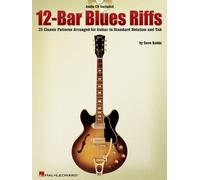 12-bar blues riffs (book and cd) guitare +cd: 25 Classic Patterns Arranged for Guitar in Standard Notation And Tab (Riff Notes)