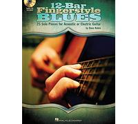 12-bar fingerstyle blues - 25 solo pieces for acoustic or electric guitar + online records